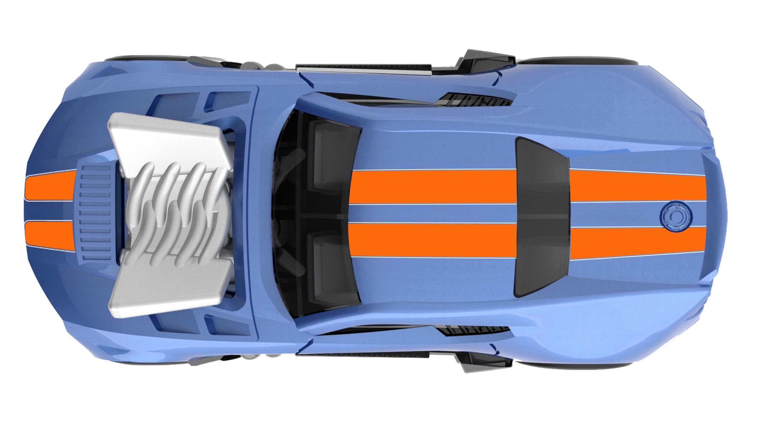 Coche de carreras portacoches Hot Wheels 2 en 1 4