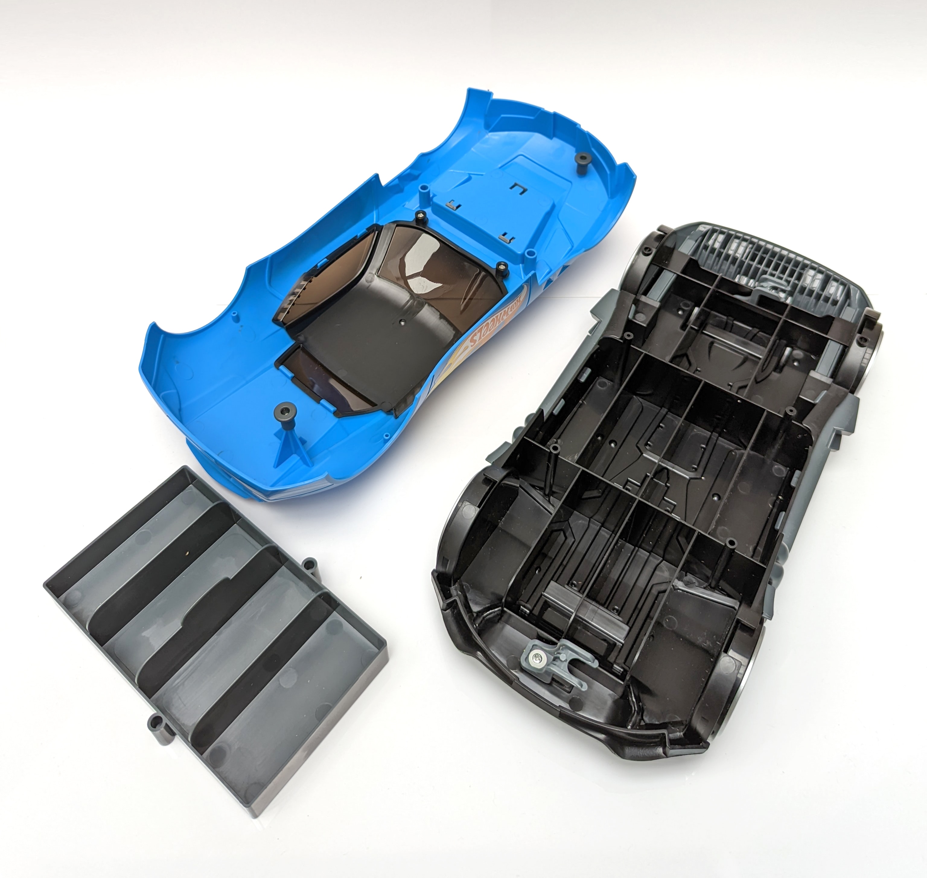 Coche de carreras portacoches Hot Wheels 2 en 1 14