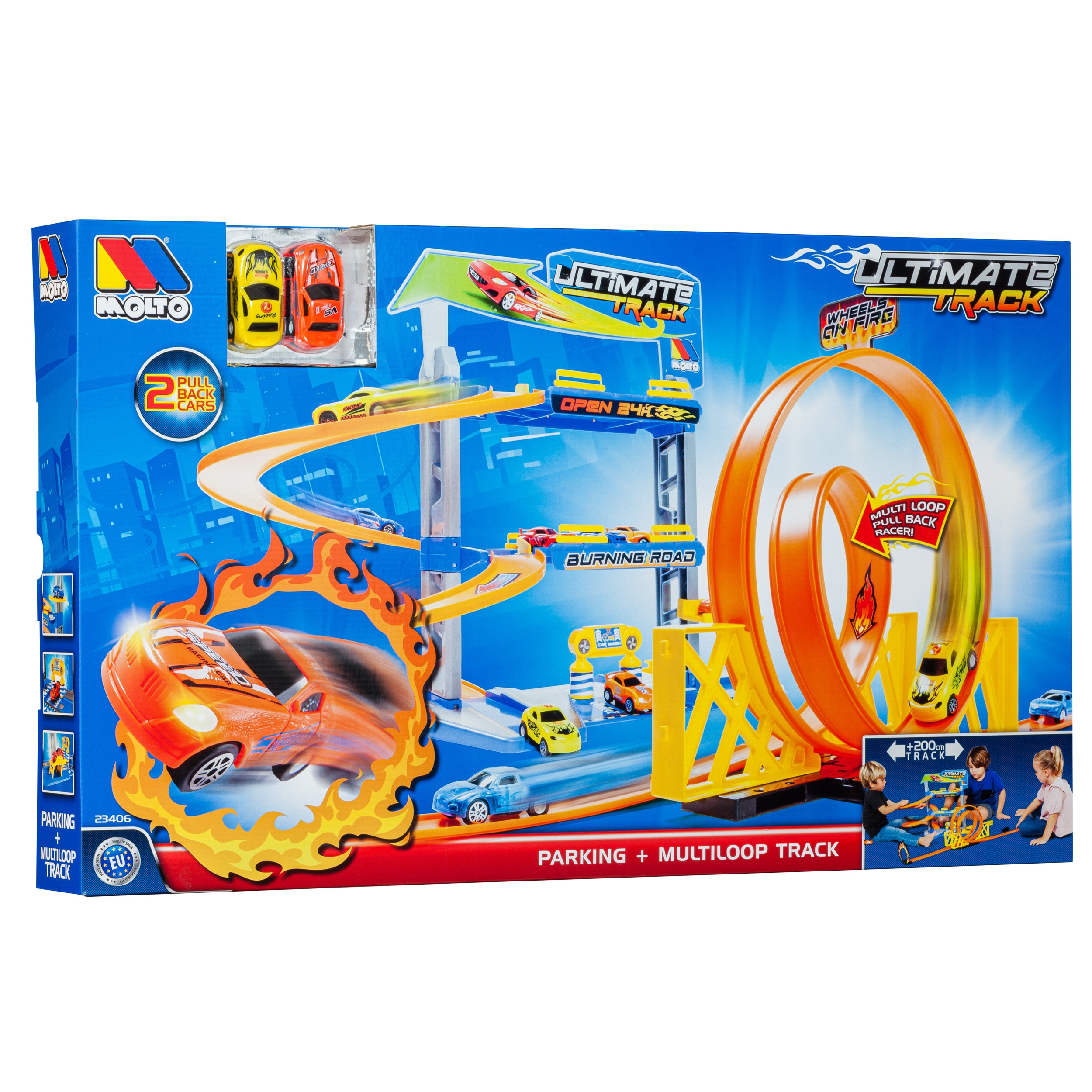 Parking 3 Plantas + Doble Looping + 2 Coches 2