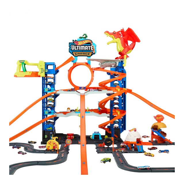Imagen 0 de Pista para coches de juguete surtido Garaje Hot Wheels City Mattel