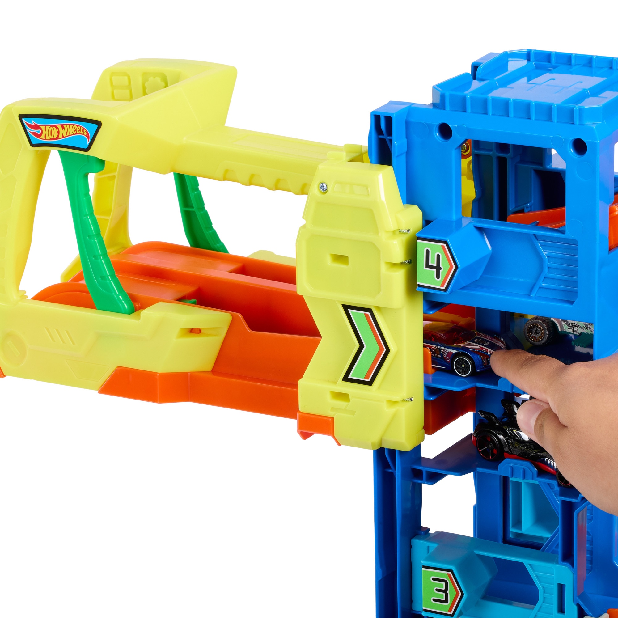 Pista para coches de juguete surtido Garaje Hot Wheels City Mattel 3