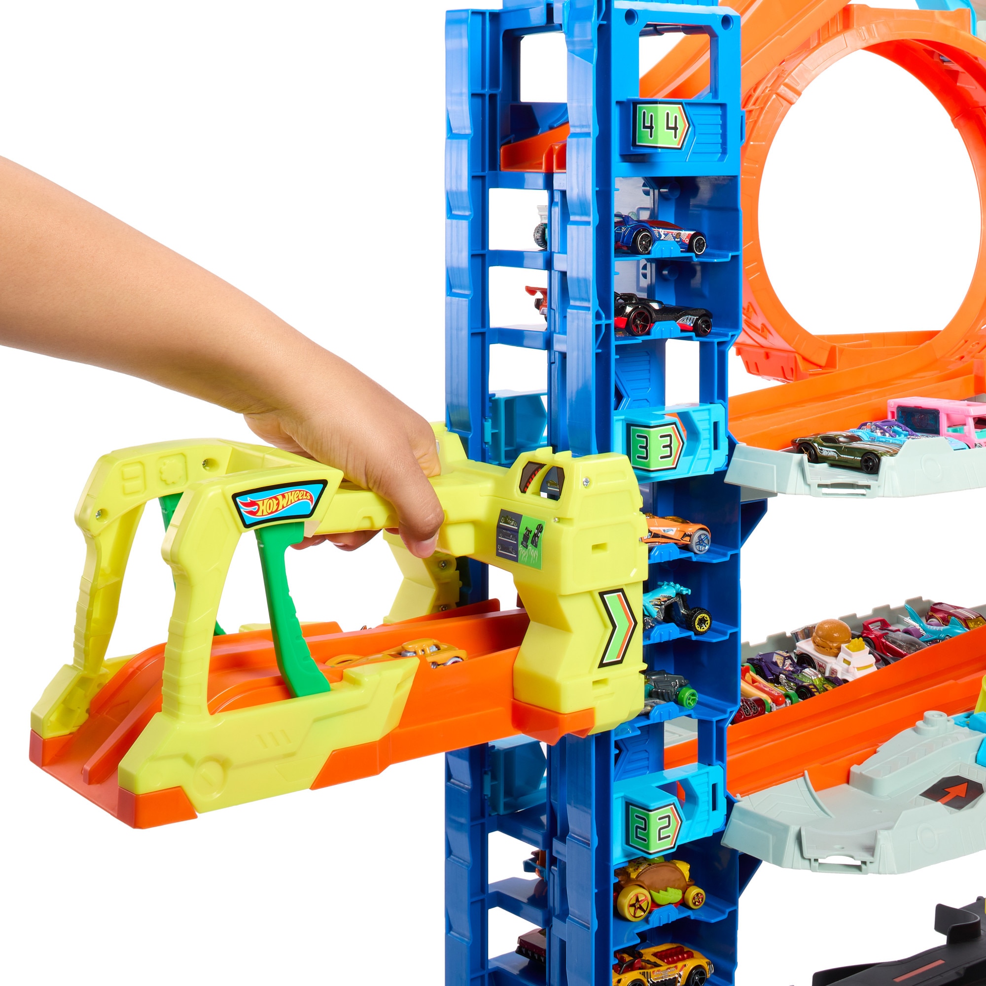 Pista para coches de juguete surtido Garaje Hot Wheels City Mattel 4