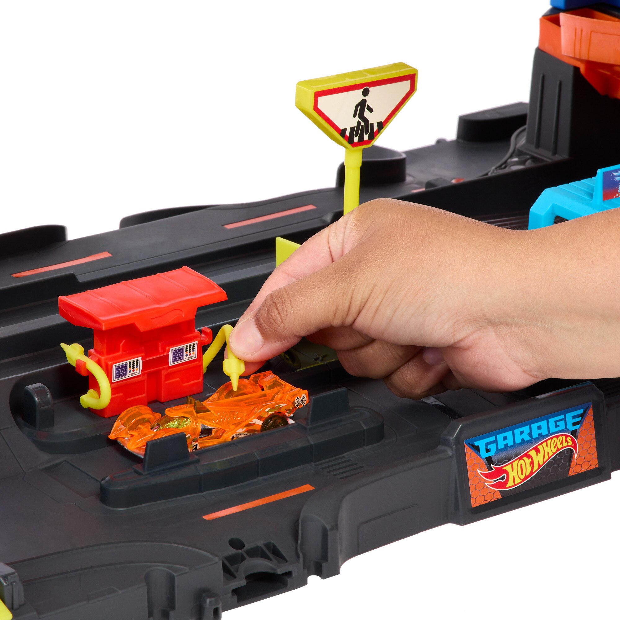 Pista para coches de juguete surtido Garaje Hot Wheels City Mattel 5