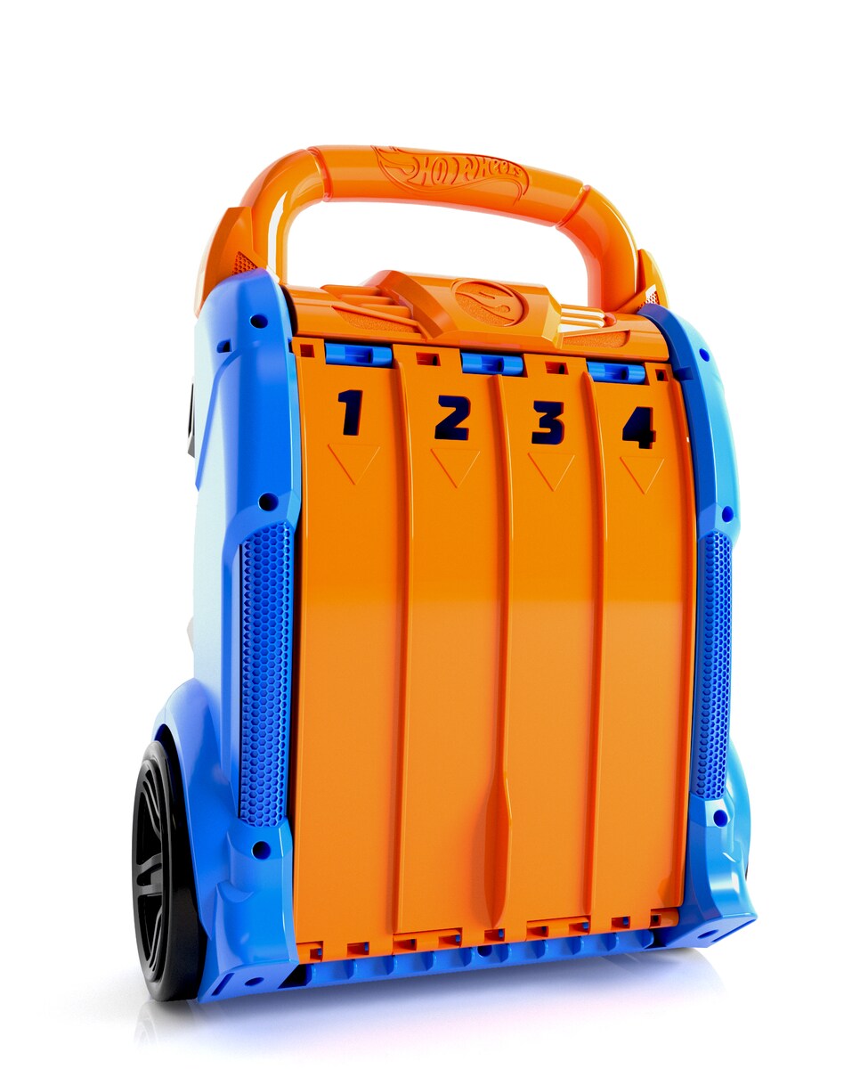 Guardacoches / Lanzador 2 en 1 Hot Wheels 3