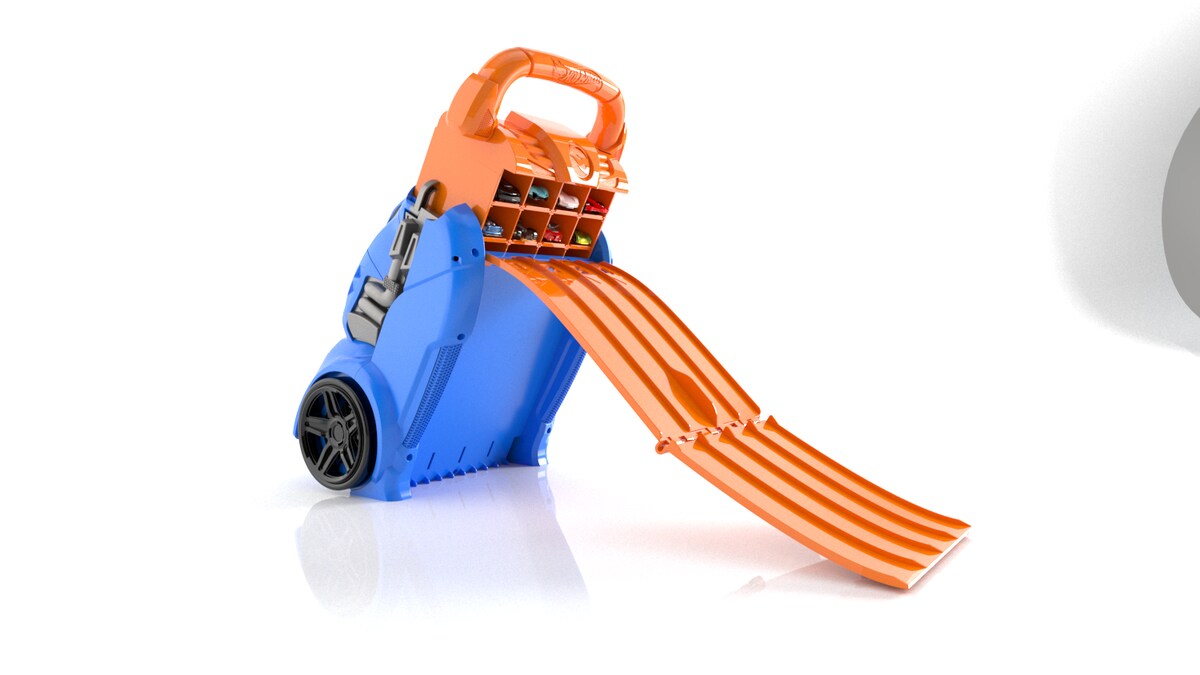 Guardacoches / Lanzador 2 en 1 Hot Wheels 5