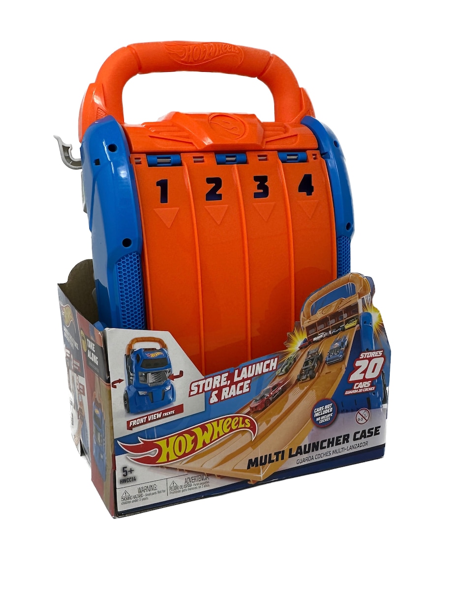 Guardacoches / Lanzador 2 en 1 Hot Wheels 7