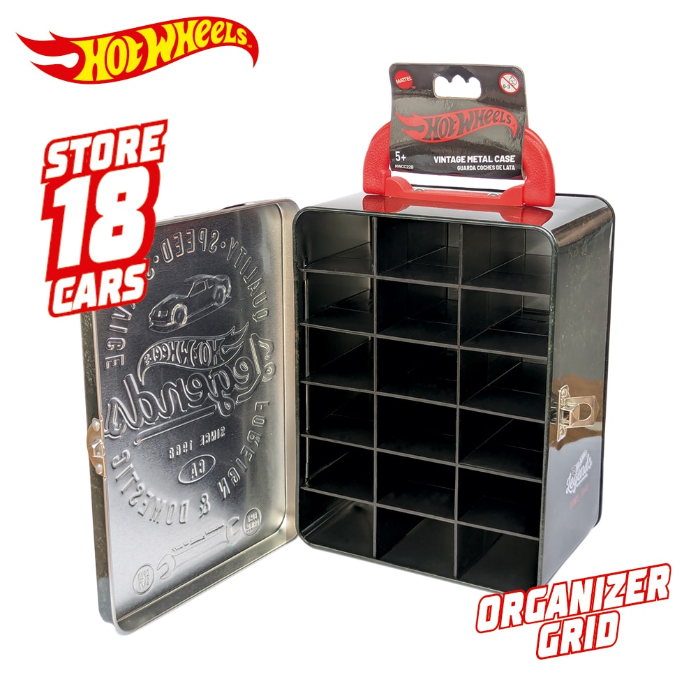Maletín Metálico Vintage Hot Wheels 2