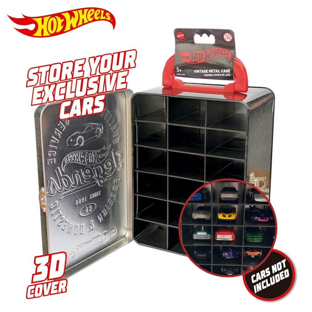 Maletín Metálico Vintage Hot Wheels 3