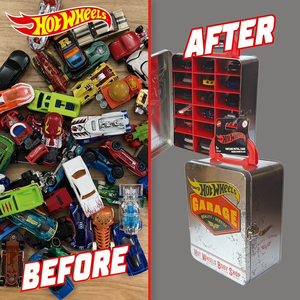 Maletín Metálico Vintage Hot Wheels 4