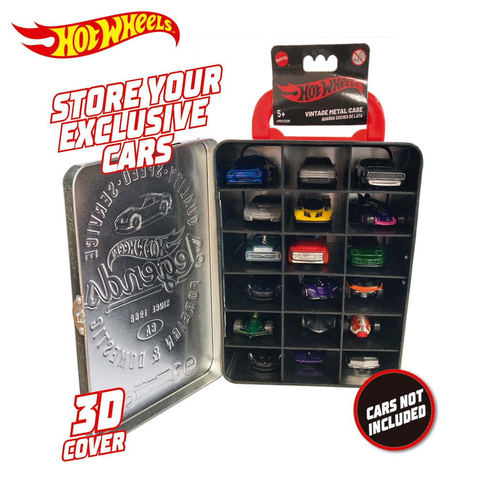 Maletín Metálico Vintage Hot Wheels 5