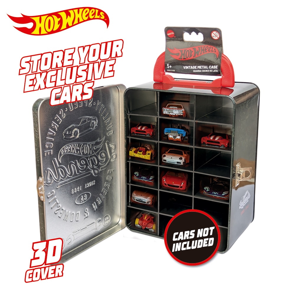 Maletín Metálico Vintage Hot Wheels 6
