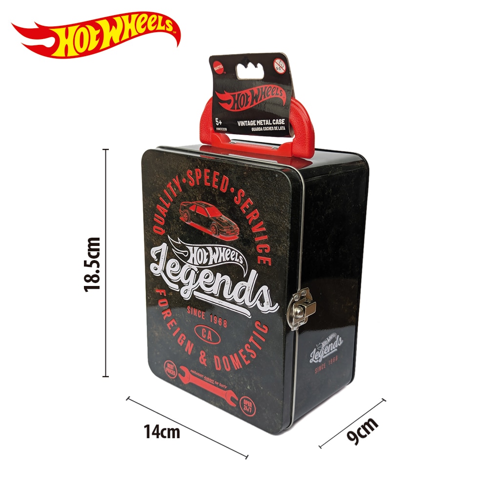 Maletín Metálico Vintage Hot Wheels 7