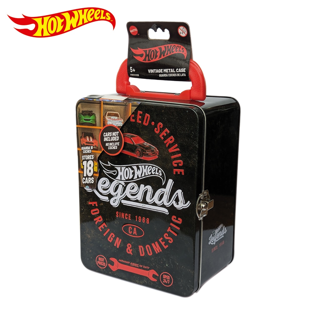 Maletín Metálico Vintage Hot Wheels 8
