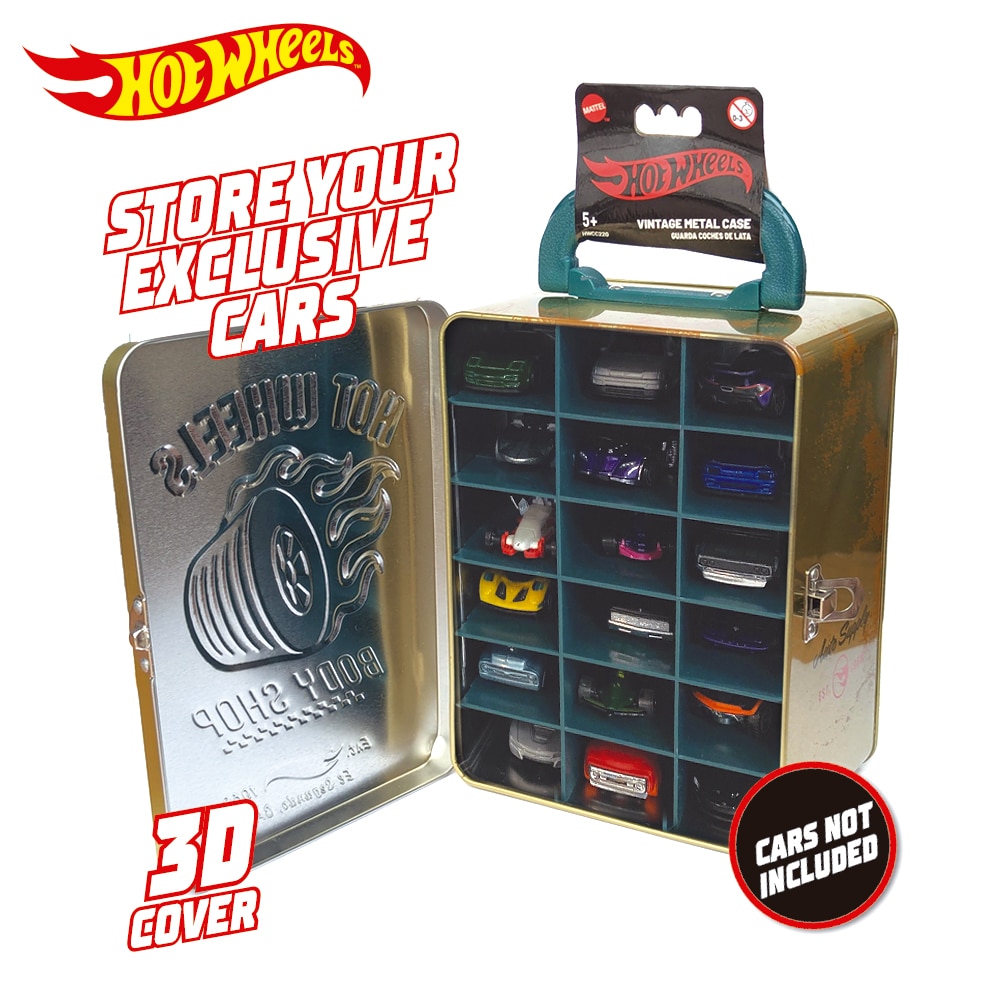 Maletín Metálico Vintage Hot Wheels 11