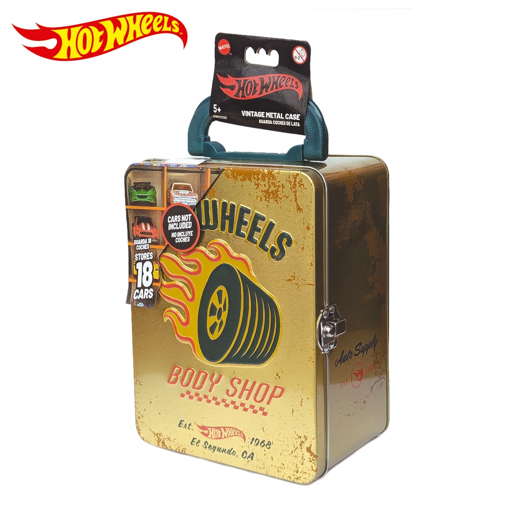 Maletín Metálico Vintage Hot Wheels 13