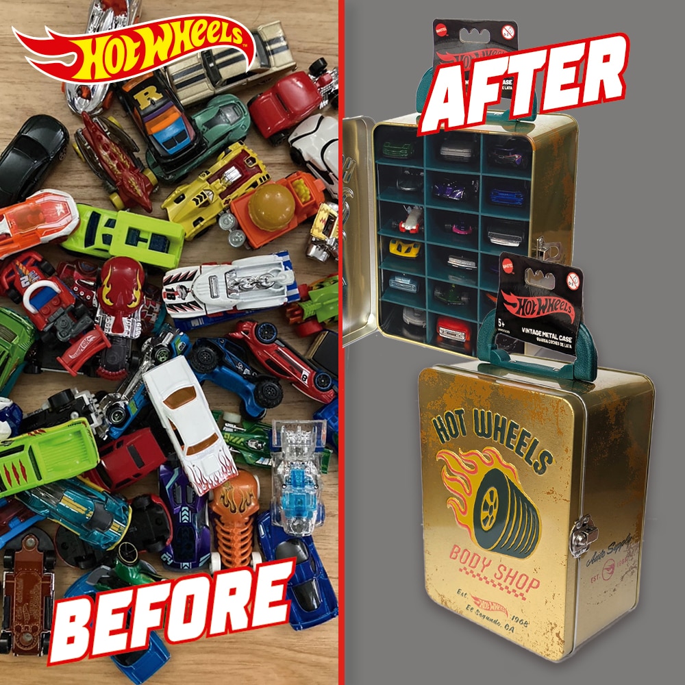 Maletín Metálico Vintage Hot Wheels 14