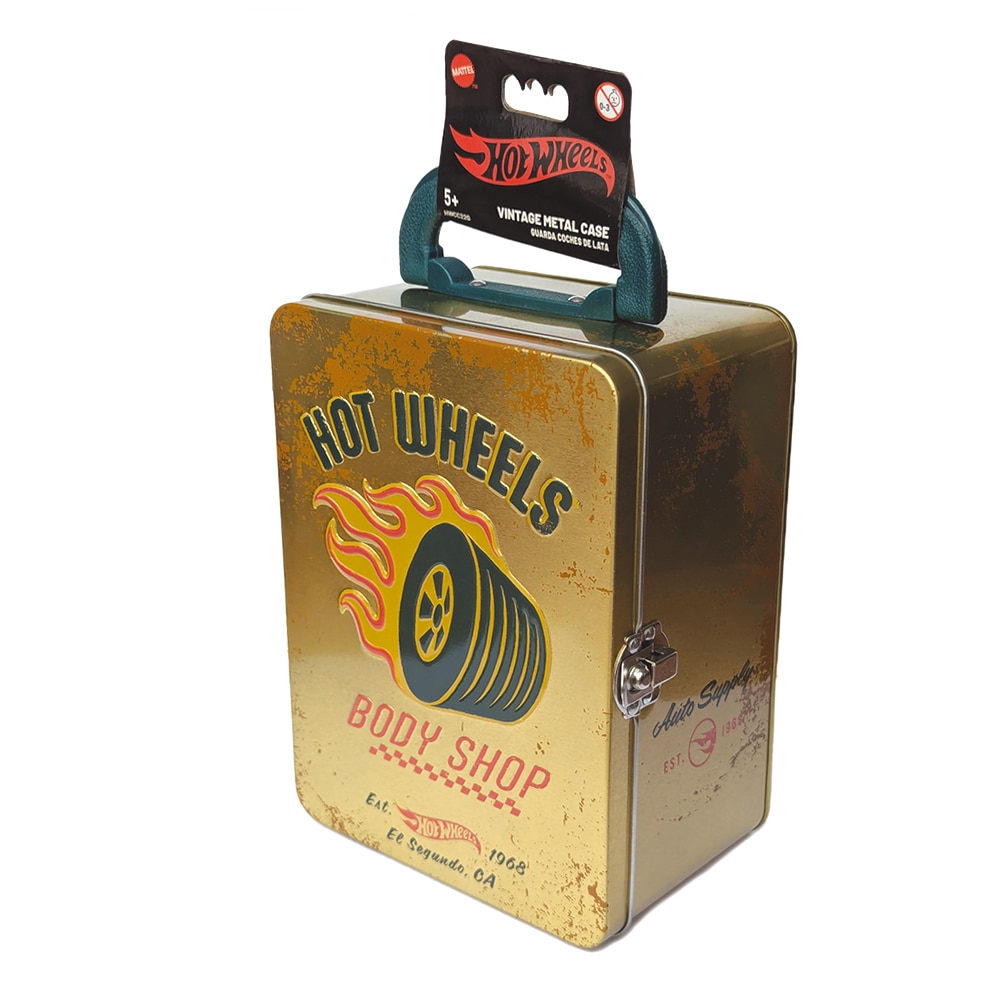 Maletín Metálico Vintage Hot Wheels 15