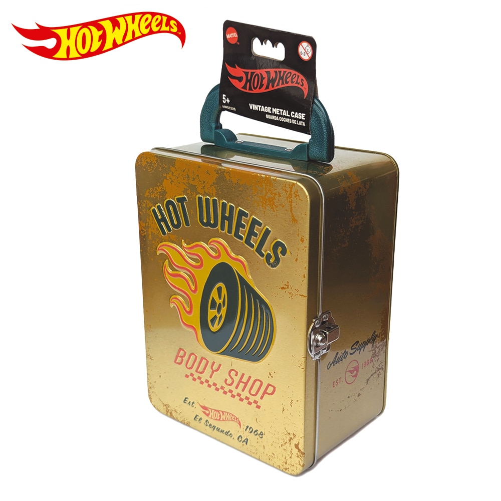 Maletín Metálico Vintage Hot Wheels 16