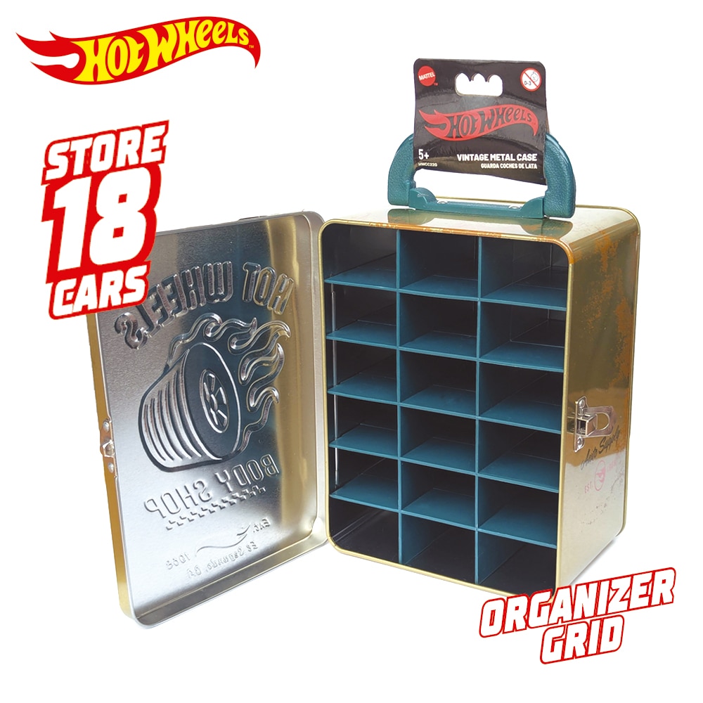Maletín Metálico Vintage Hot Wheels 17