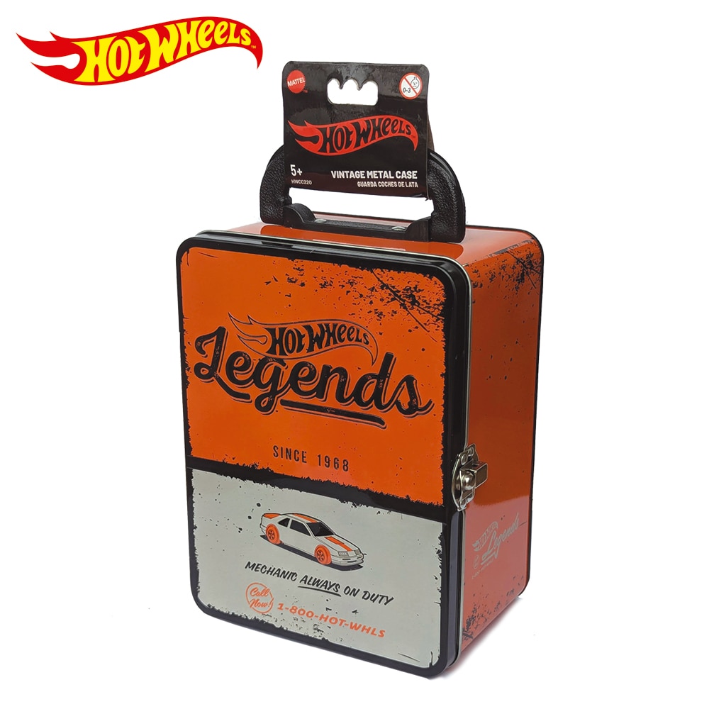 Maletín Metálico Vintage Hot Wheels 19