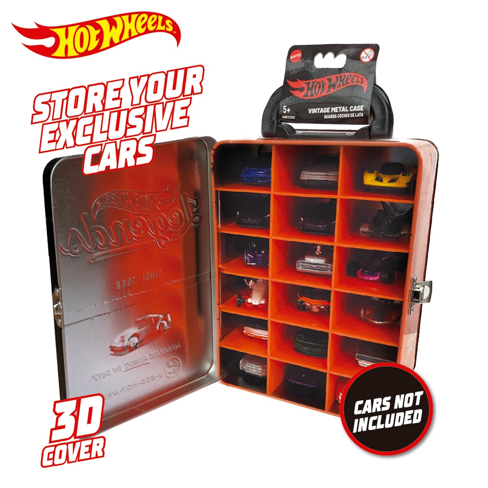 Maletín Metálico Vintage Hot Wheels 21