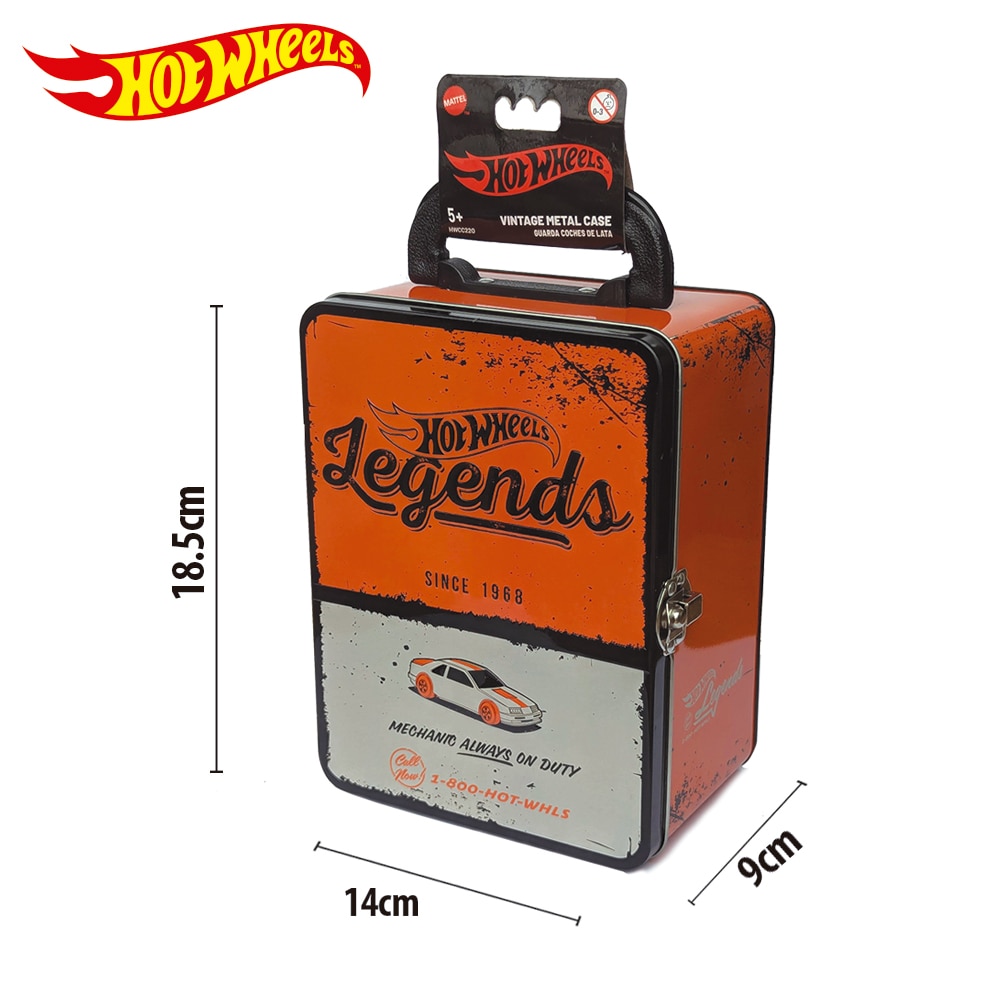 Maletín Metálico Vintage Hot Wheels 22