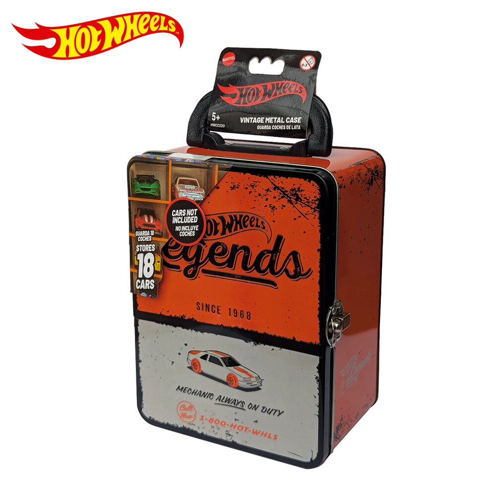 Maletín Metálico Vintage Hot Wheels 23