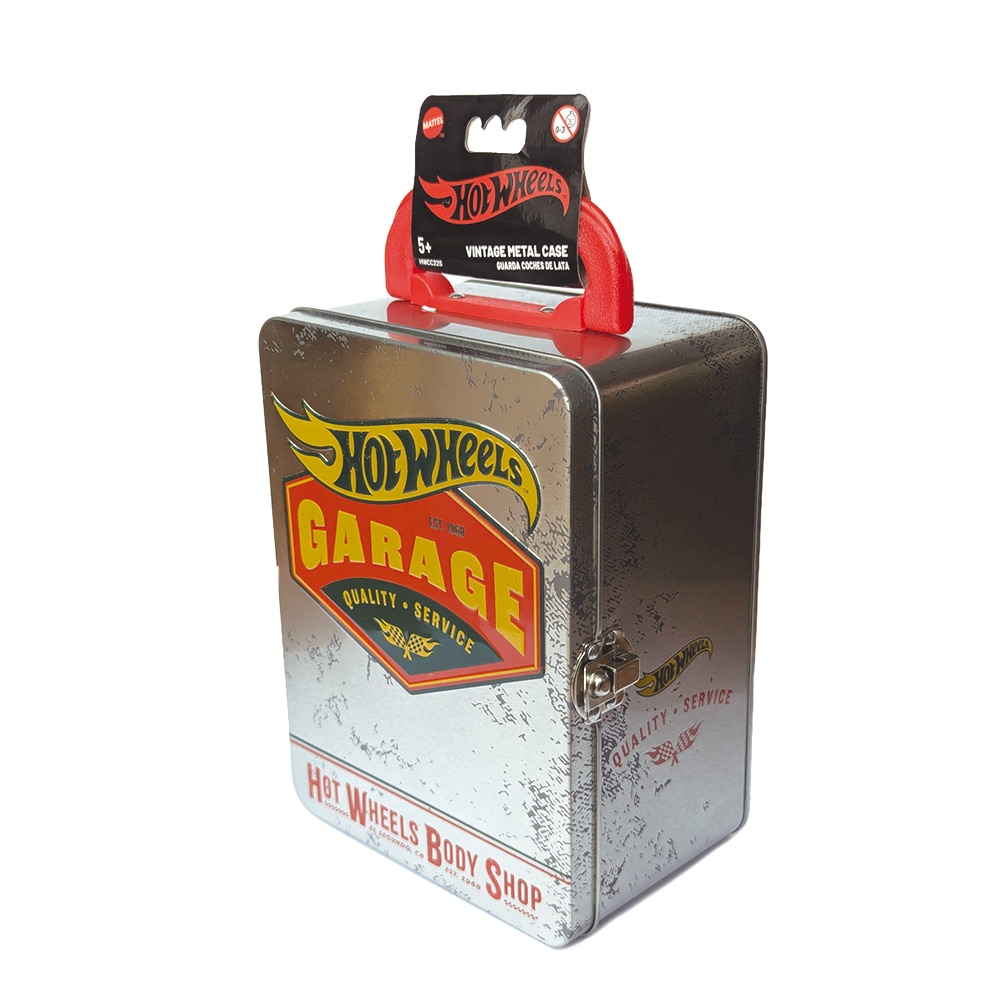 Maletín Metálico Vintage Hot Wheels 25