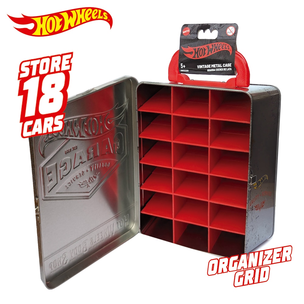 Maletín Metálico Vintage Hot Wheels 27