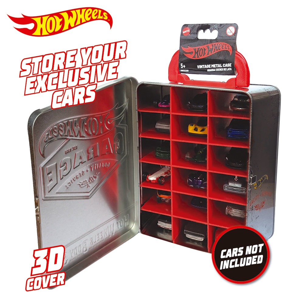 Maletín Metálico Vintage Hot Wheels 28