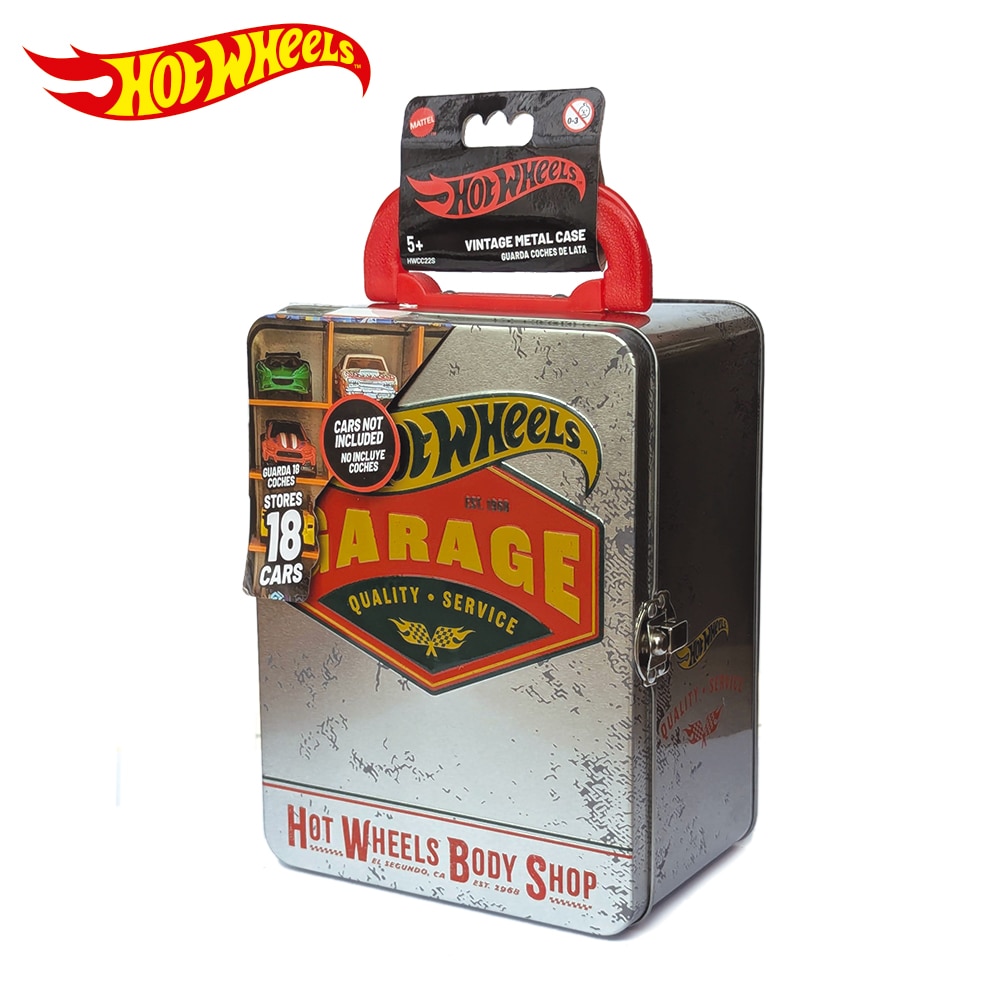 Maletín Metálico Vintage Hot Wheels 30