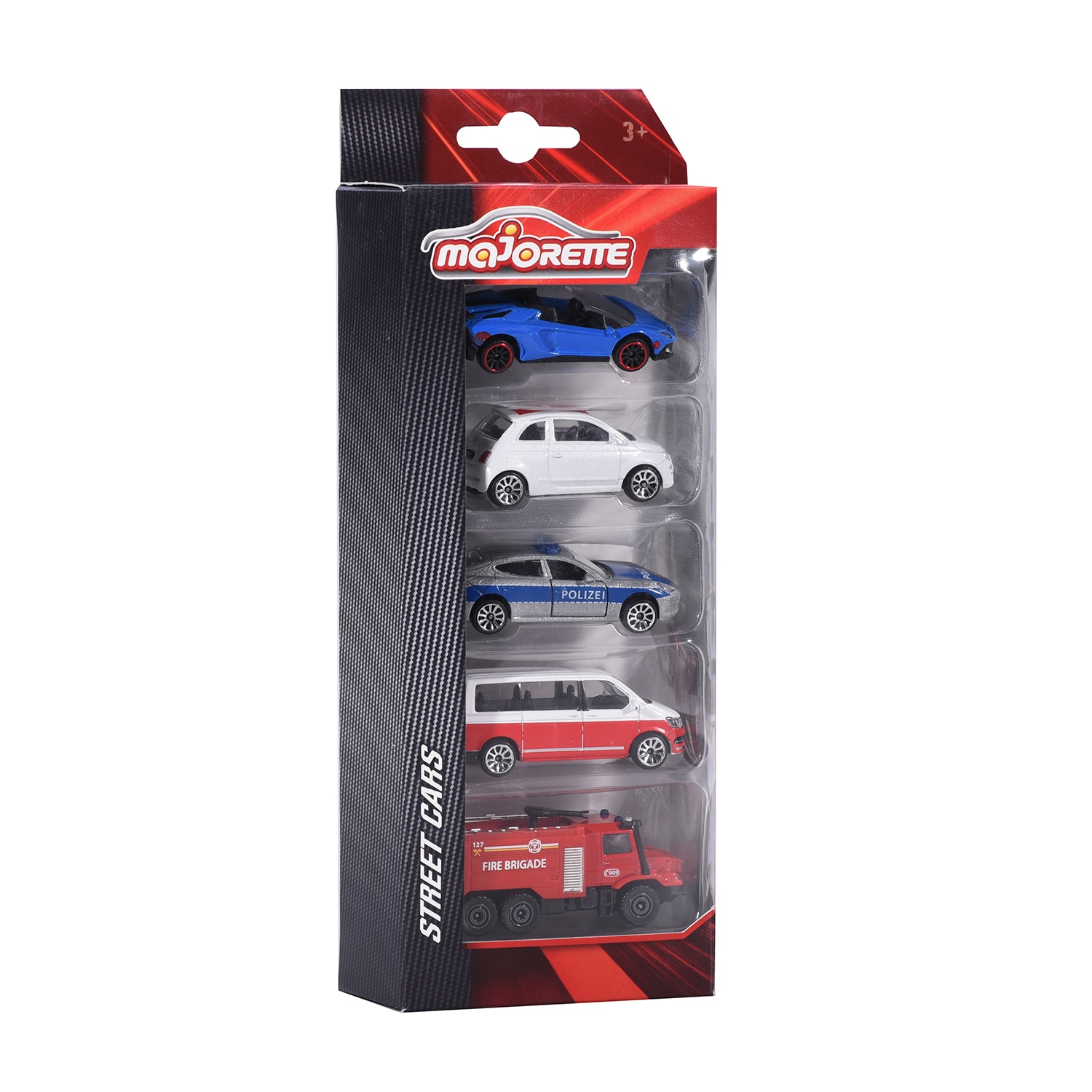 Set 5 Coches Metal 2
