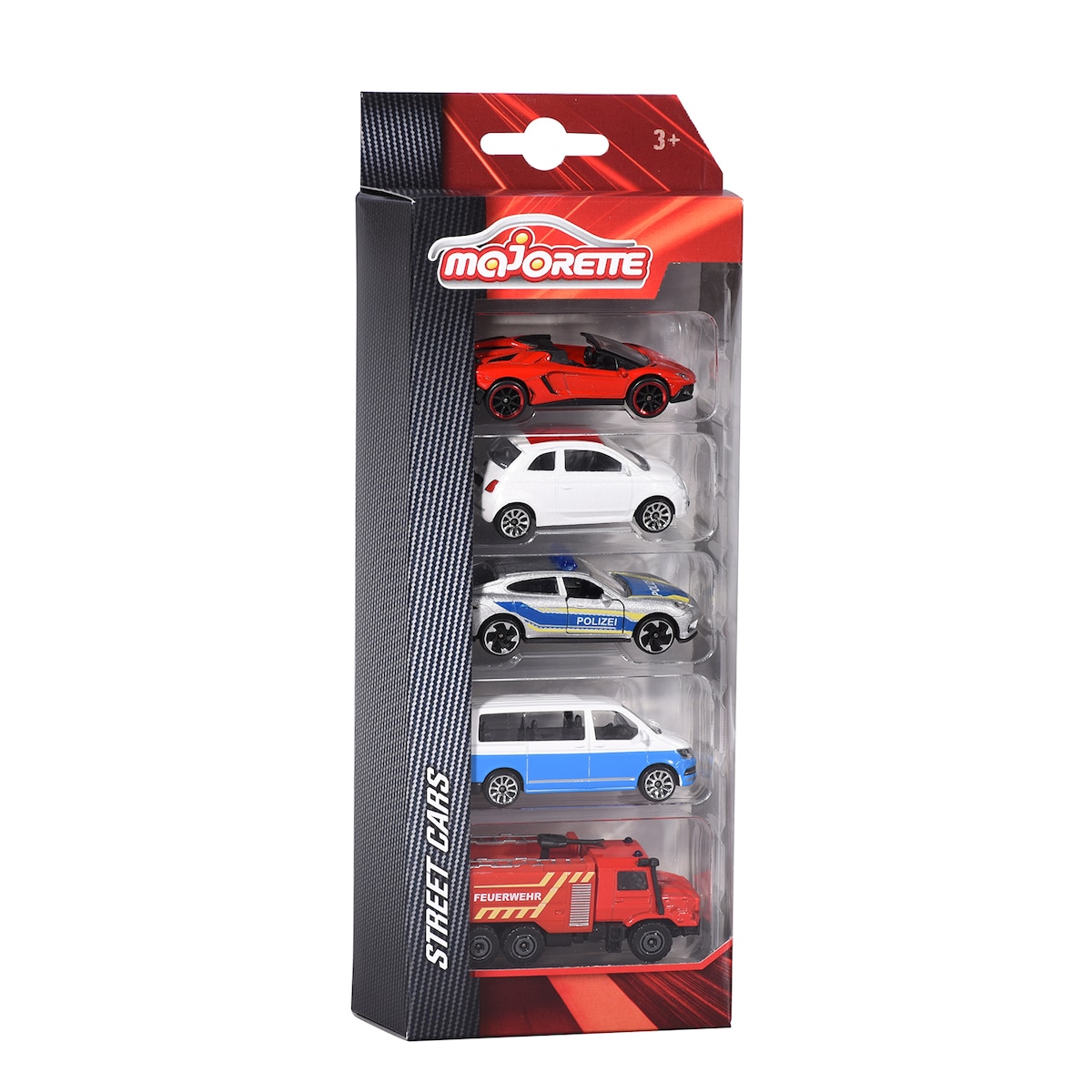 Set 5 Coches Metal 3