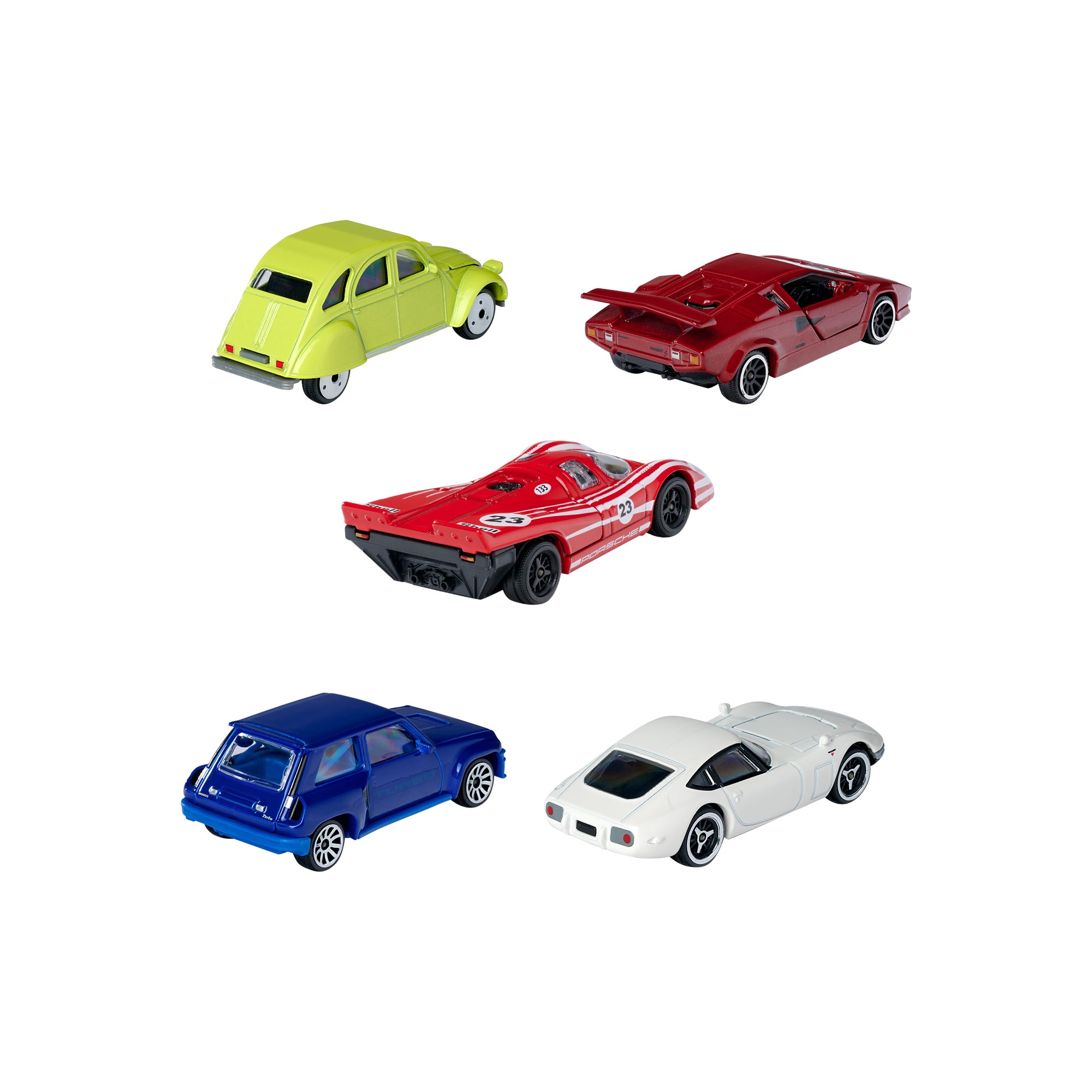 Set 5 Coches Vintage 2