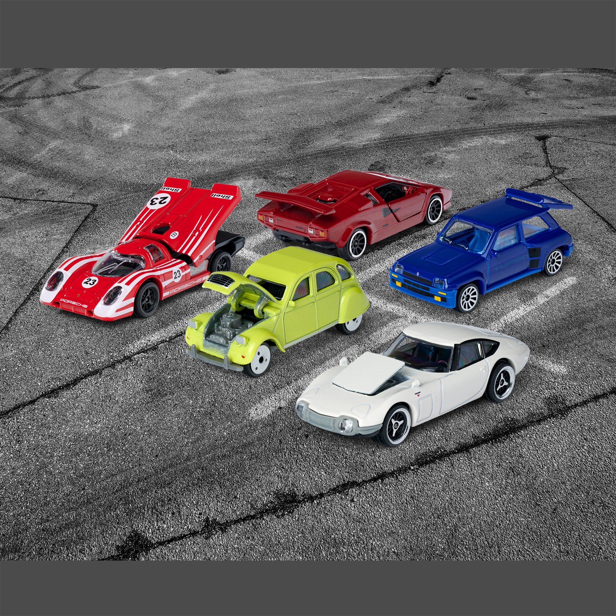 Set 5 Coches Vintage 4