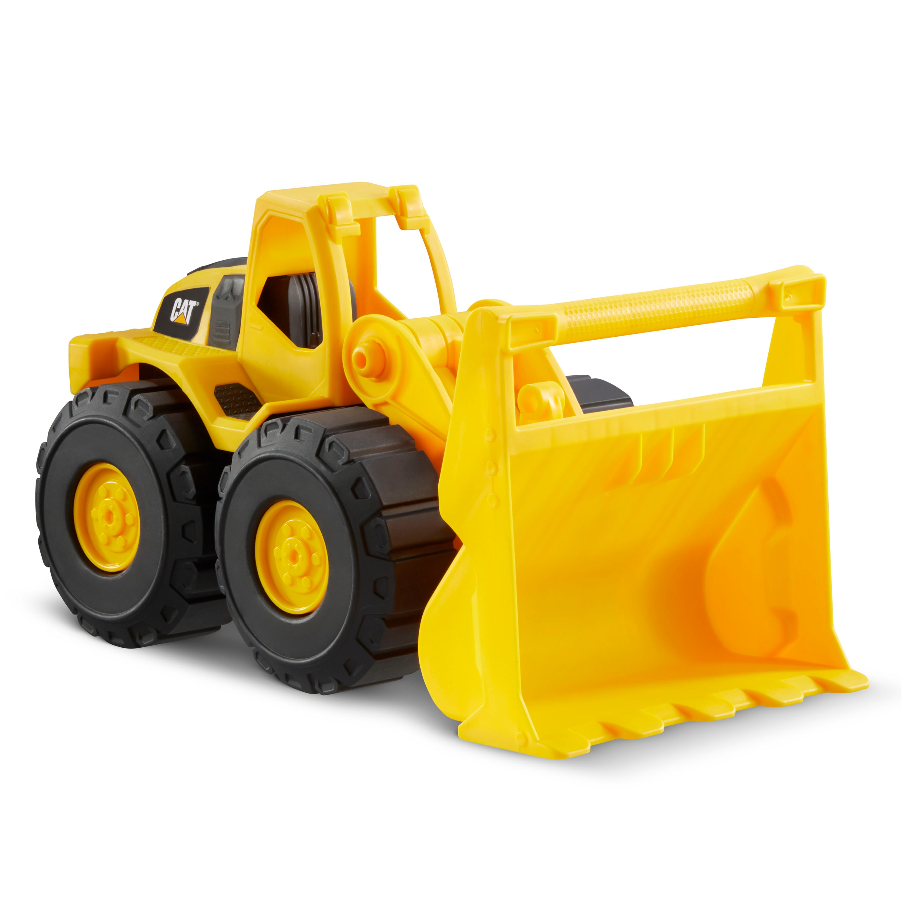 Pack de 3 Vehículos 18cms - Volquete, Pala cargadora y excavadora de ruedas 5