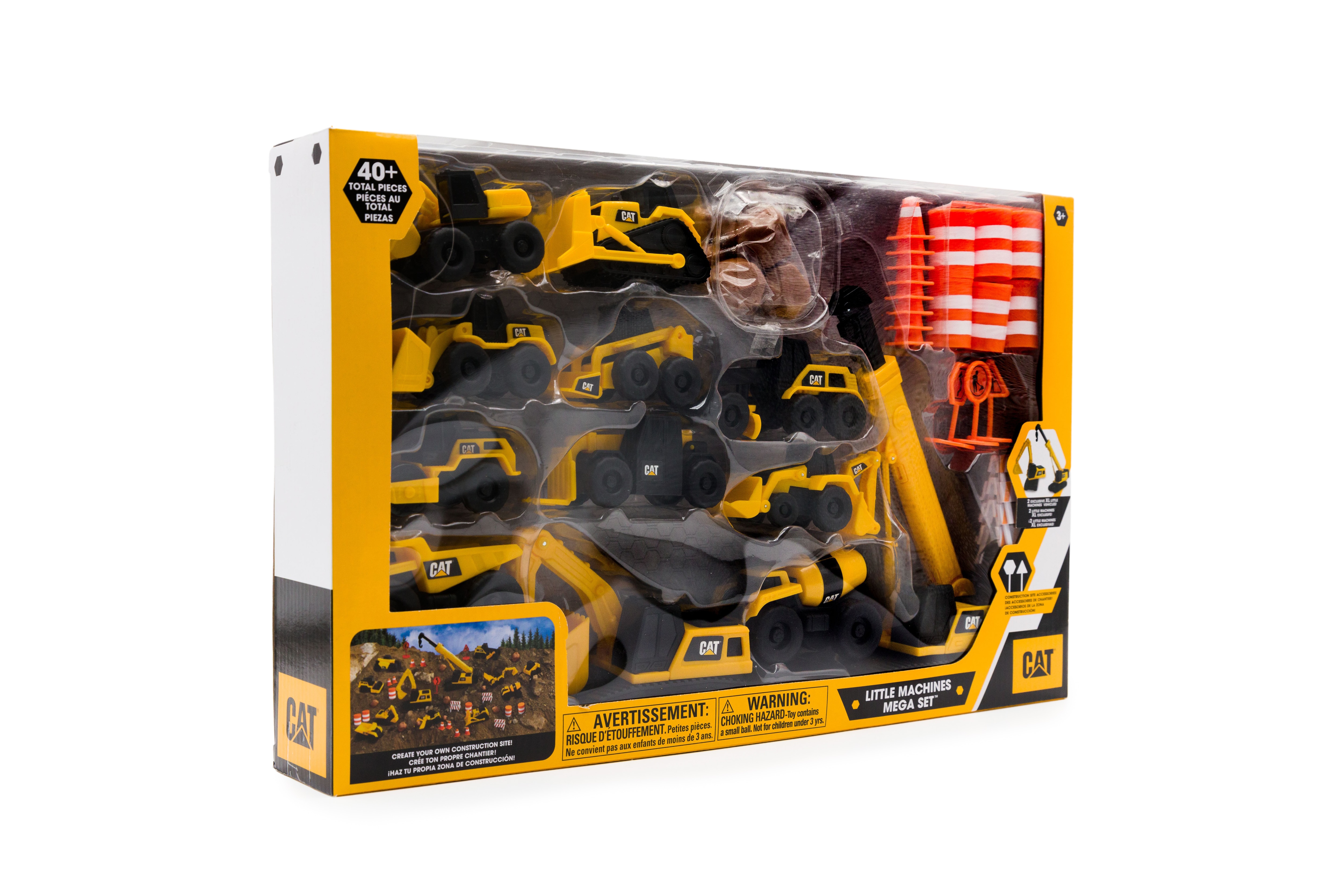 Imagen 0 de Pack vehículos construcción Caterpillar CAT