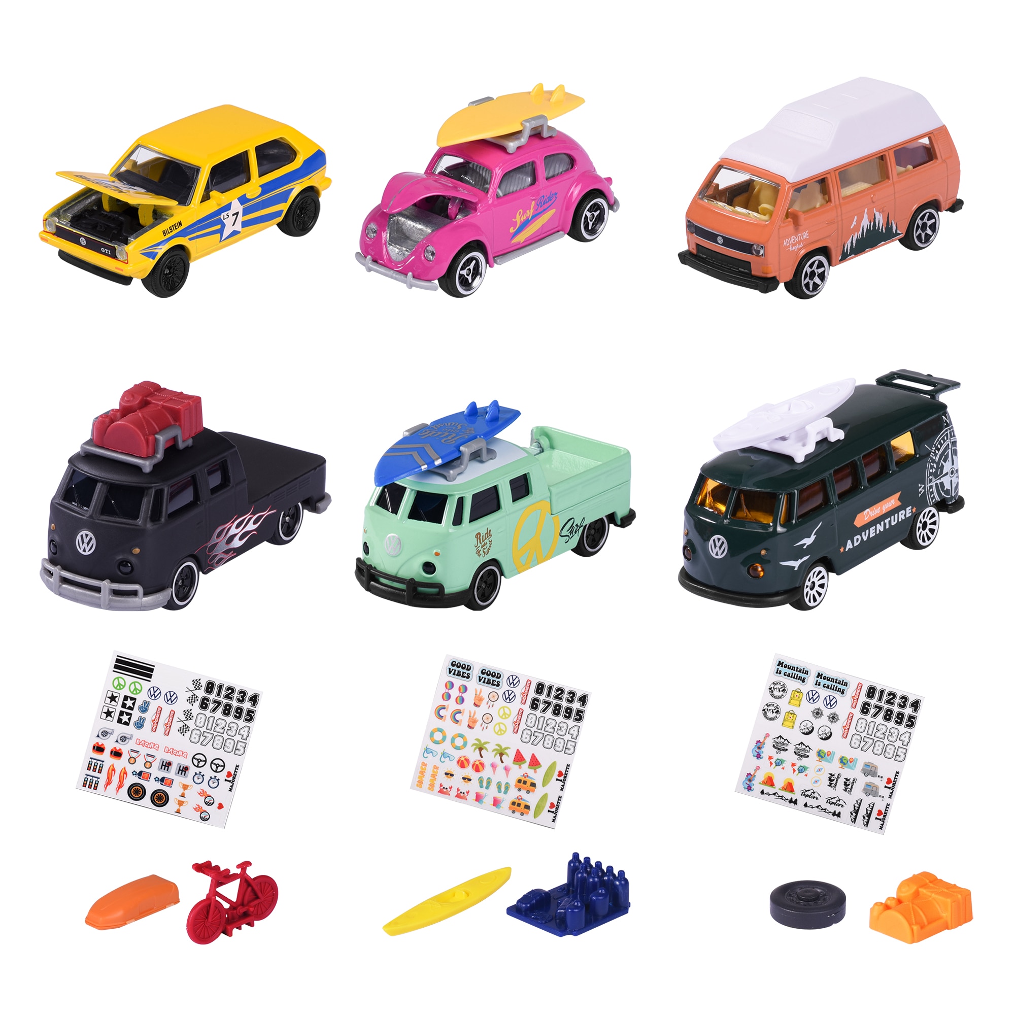 Set 2 coches Volkswagen the originals 3 surt 2