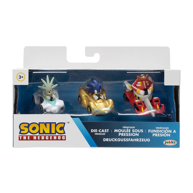 Pack de 3 Vehículos de Sonic Serie 5 Sega