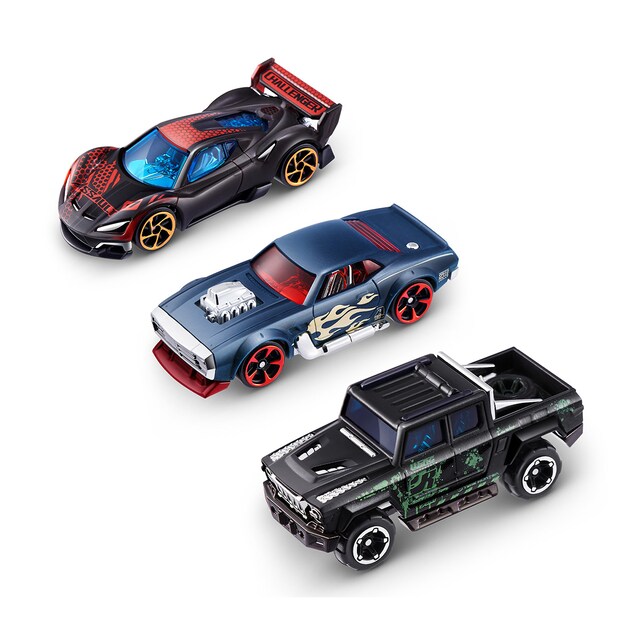 Imagen 0 de Pack surtido 3 vehículos Color Change Metal Machines