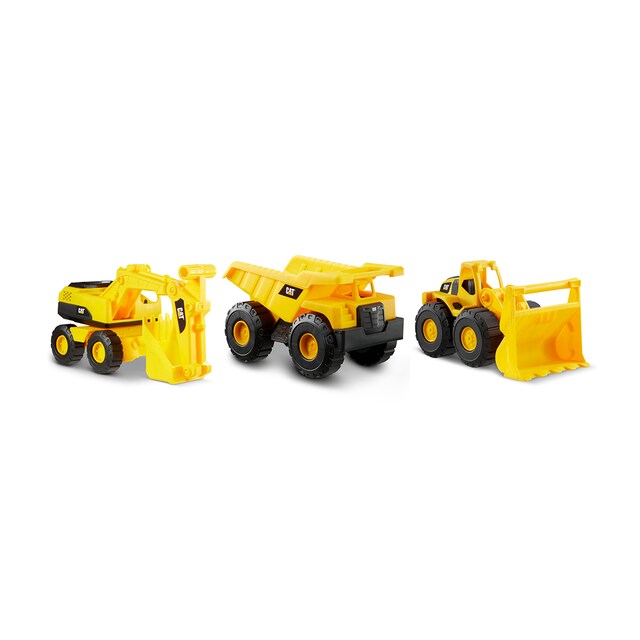 Pack 3 vehículos 25 cm Cat Funrise Toys