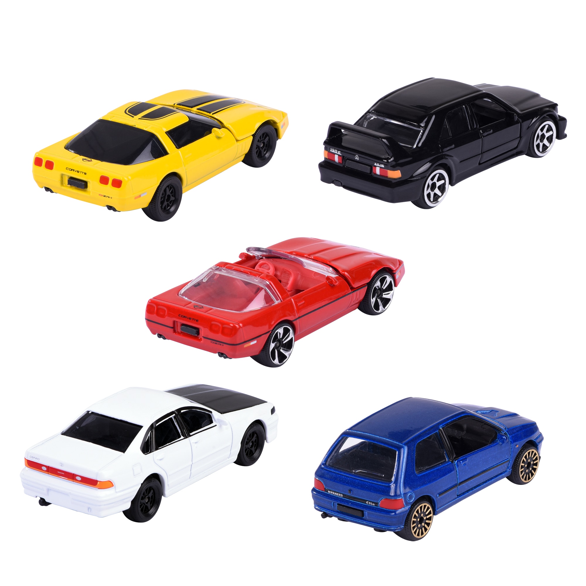 Pack 5 Vehículos Jóvenes 90s Majorette 2
