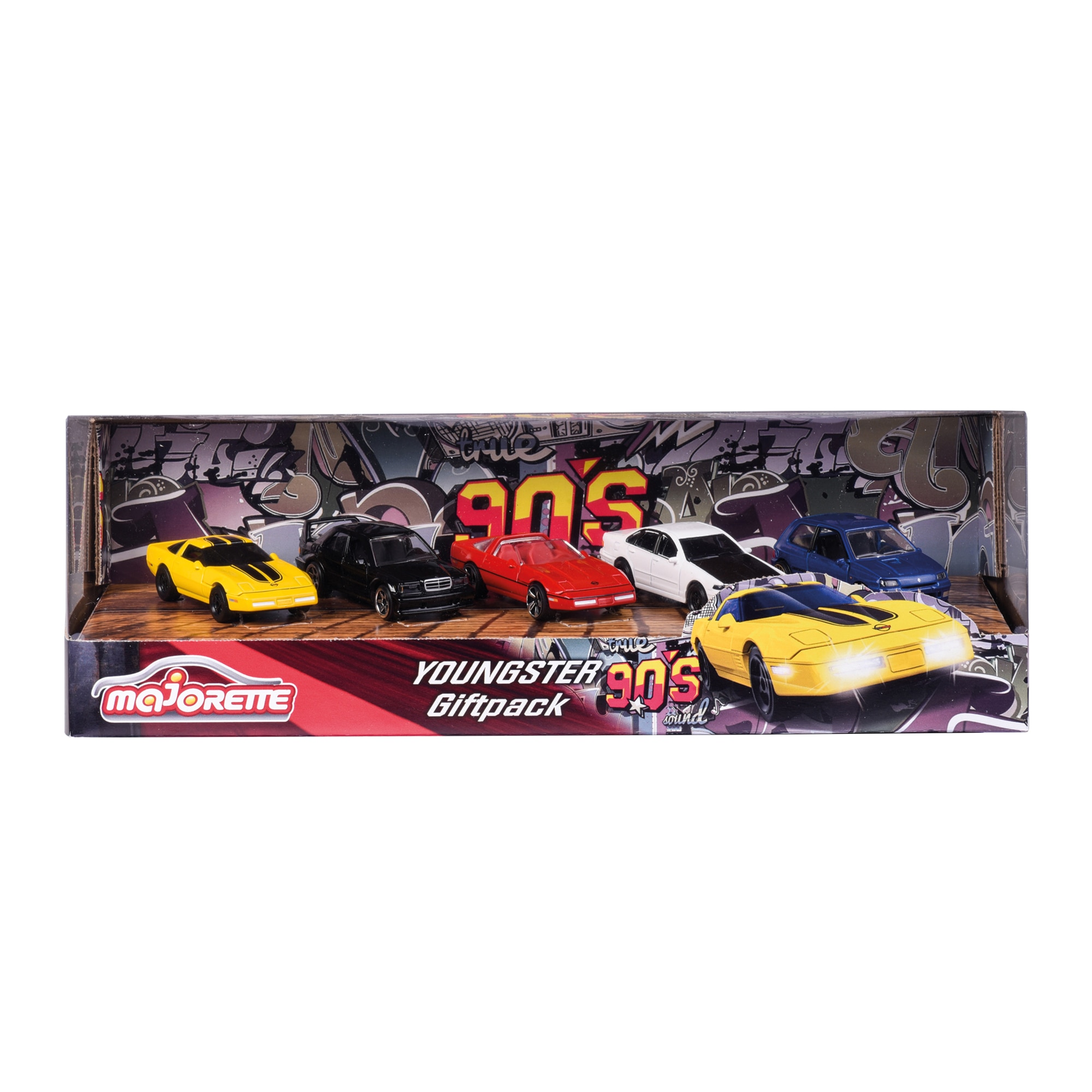 Pack 5 Vehículos Jóvenes 90s Majorette 10