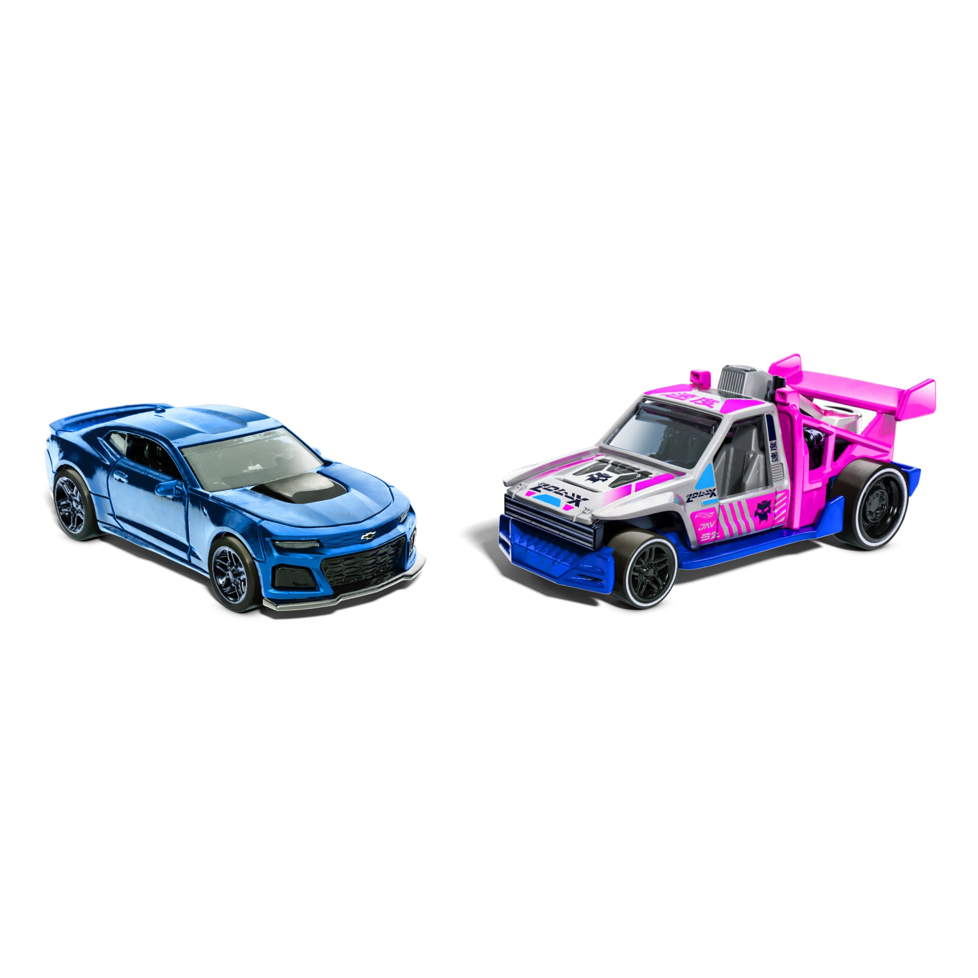 Pack 2 coches de juguete de carreras Hot Wheels 6