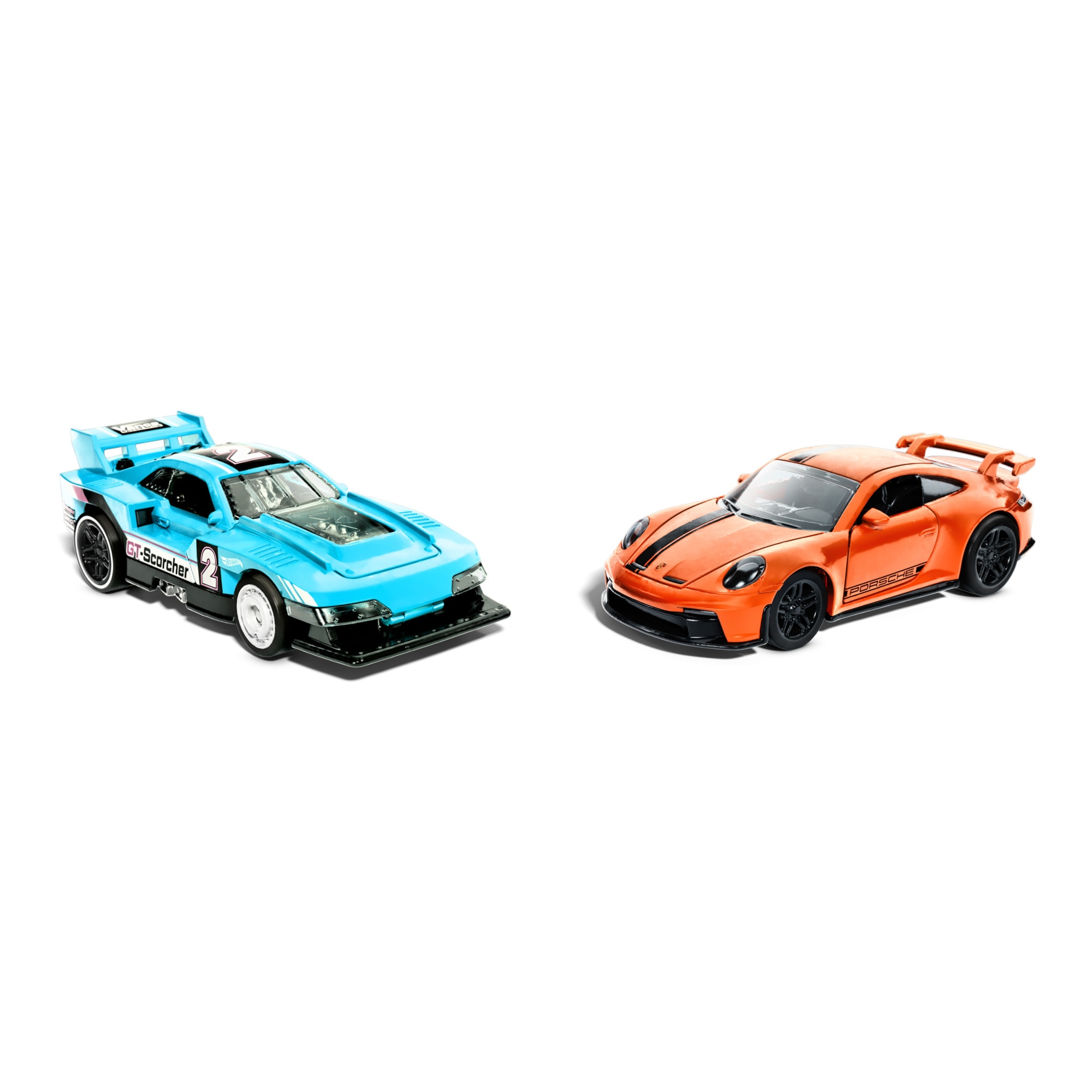 Pack 2 coches de juguete de carreras Hot Wheels 7