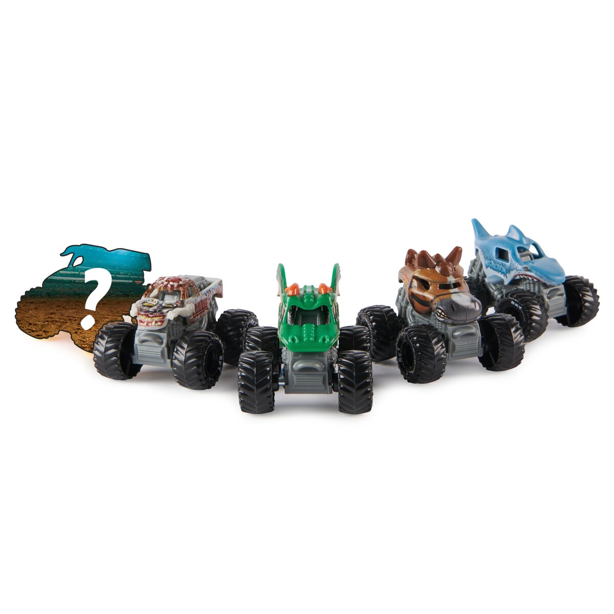Pack 5 Mini Camiones Monster Jam modelos surtidos 4