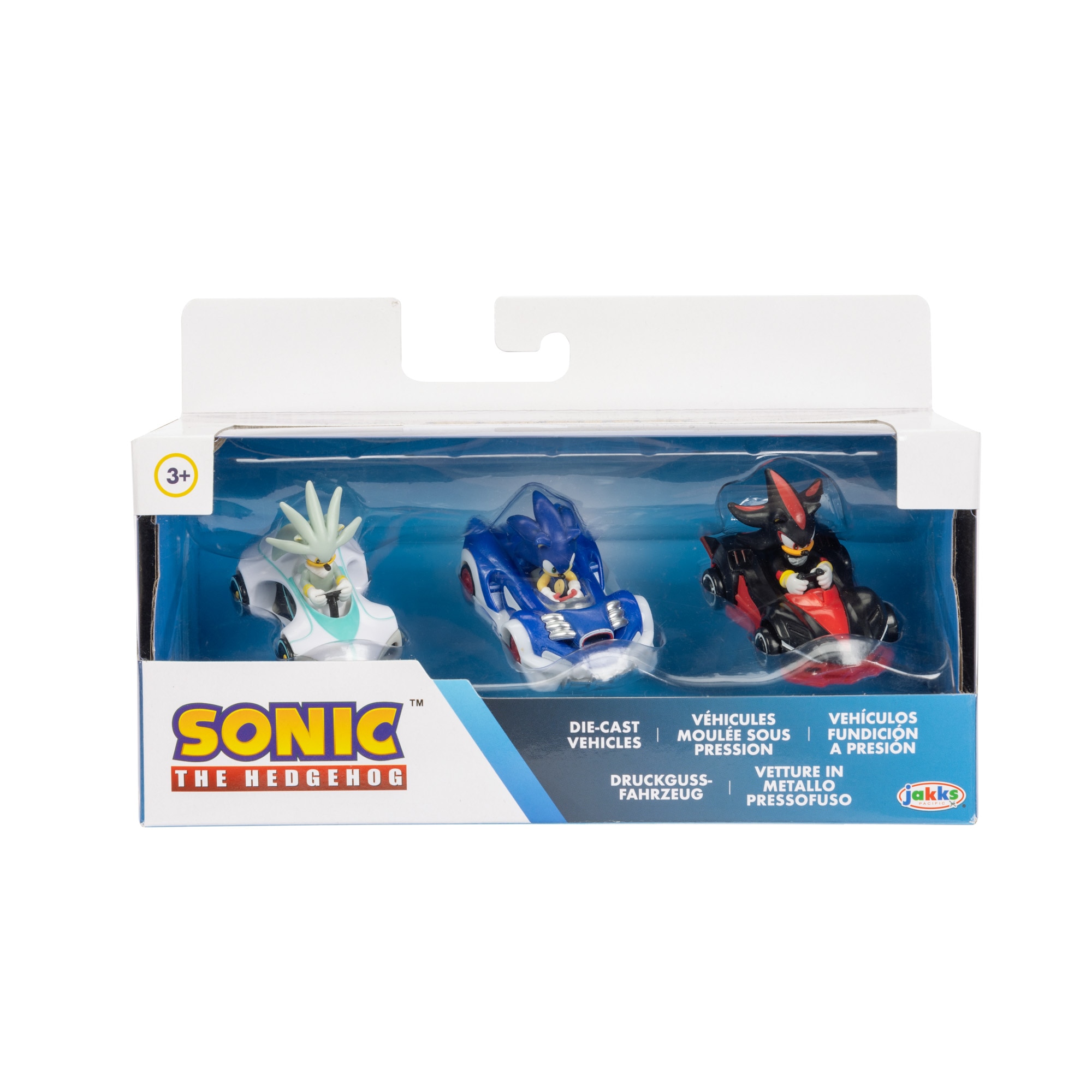 Pack de 3 Vehículos Sonic, Serie 7 Jakks Pacific 2