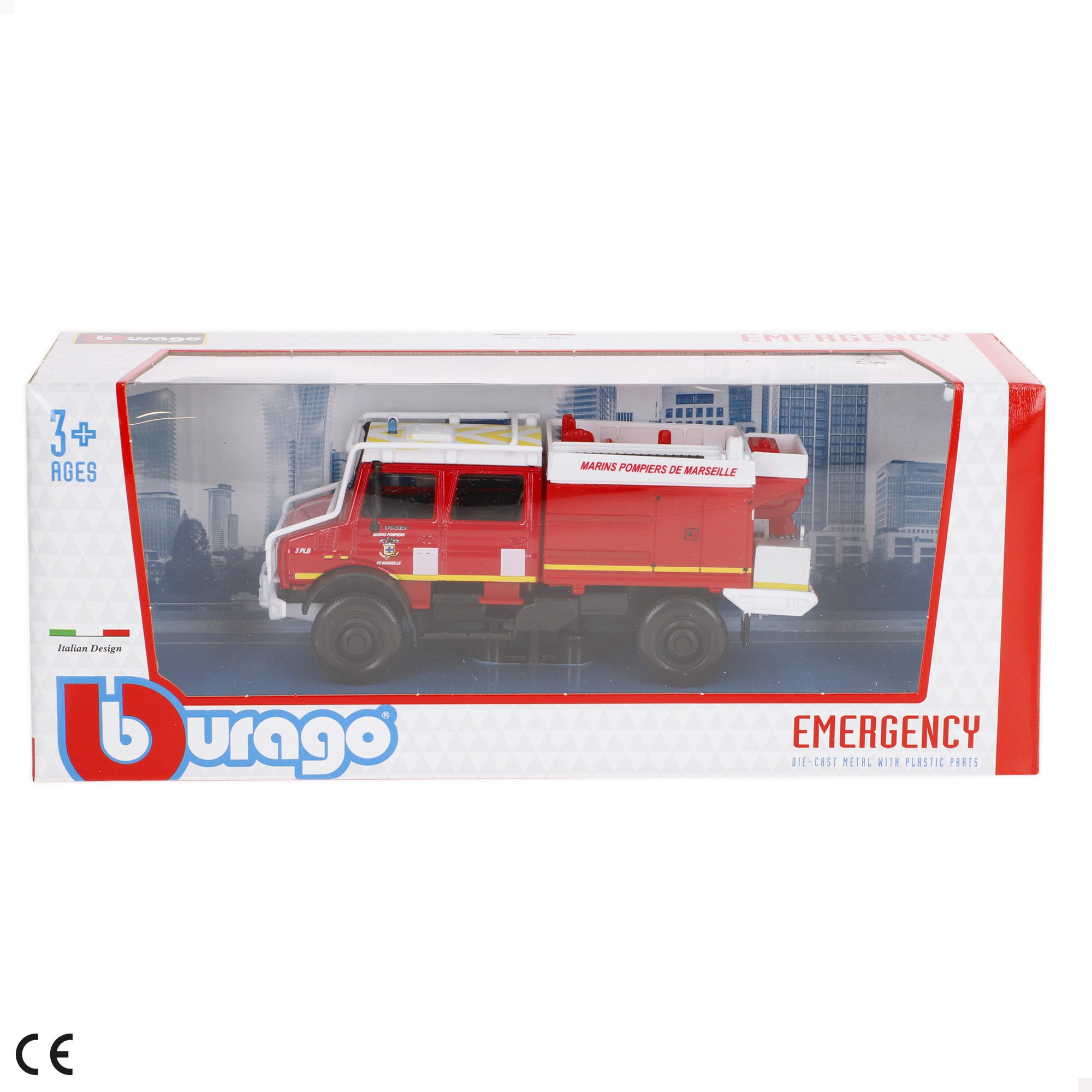 Colección Vehiculo Emergencias Metal Burago 4