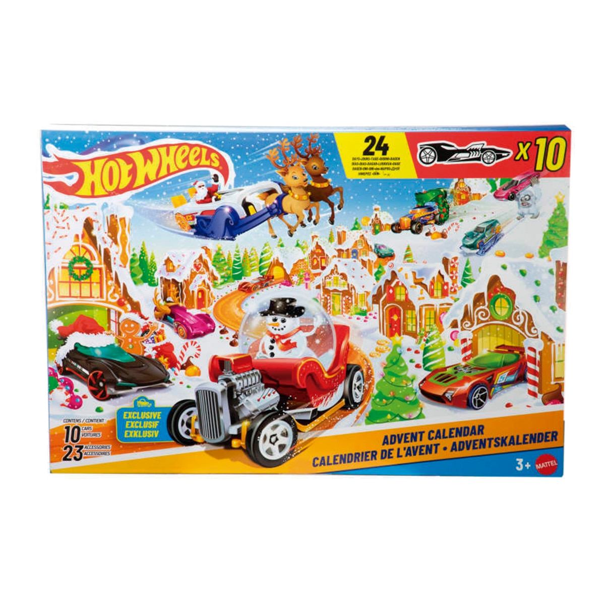 Imagen 0 de Calendario de Adviento de 2025  Hot Wheels modelos surtidos