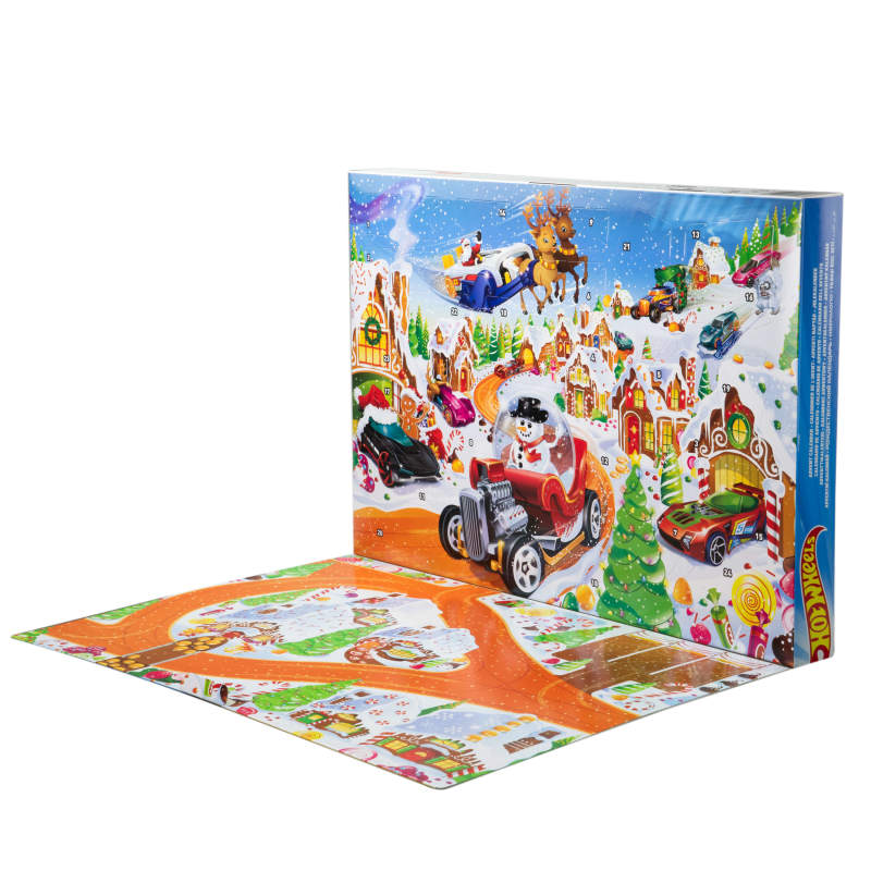 Calendario de Adviento de 2025 Hot Wheels modelos surtidos 3